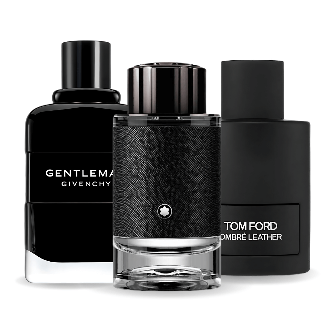 Komplet 3 parfumov | Tom Ford Ombre Leather, Givenchy Gentleman, Montblanc Explorer 100 ml