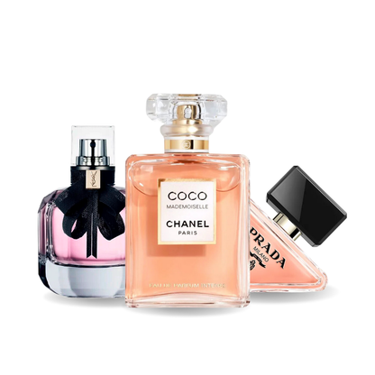 Komplet 3 parfumov | Prada Prada PARADOXE, COCO MADEMOISELLE, MON PARIS 100 ml