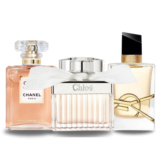 Komplet 3 parfumov | Chanel COCO MADEMOISELLE, Yves Saint Laurent LIBRE in CHLOÉ 100 ml
