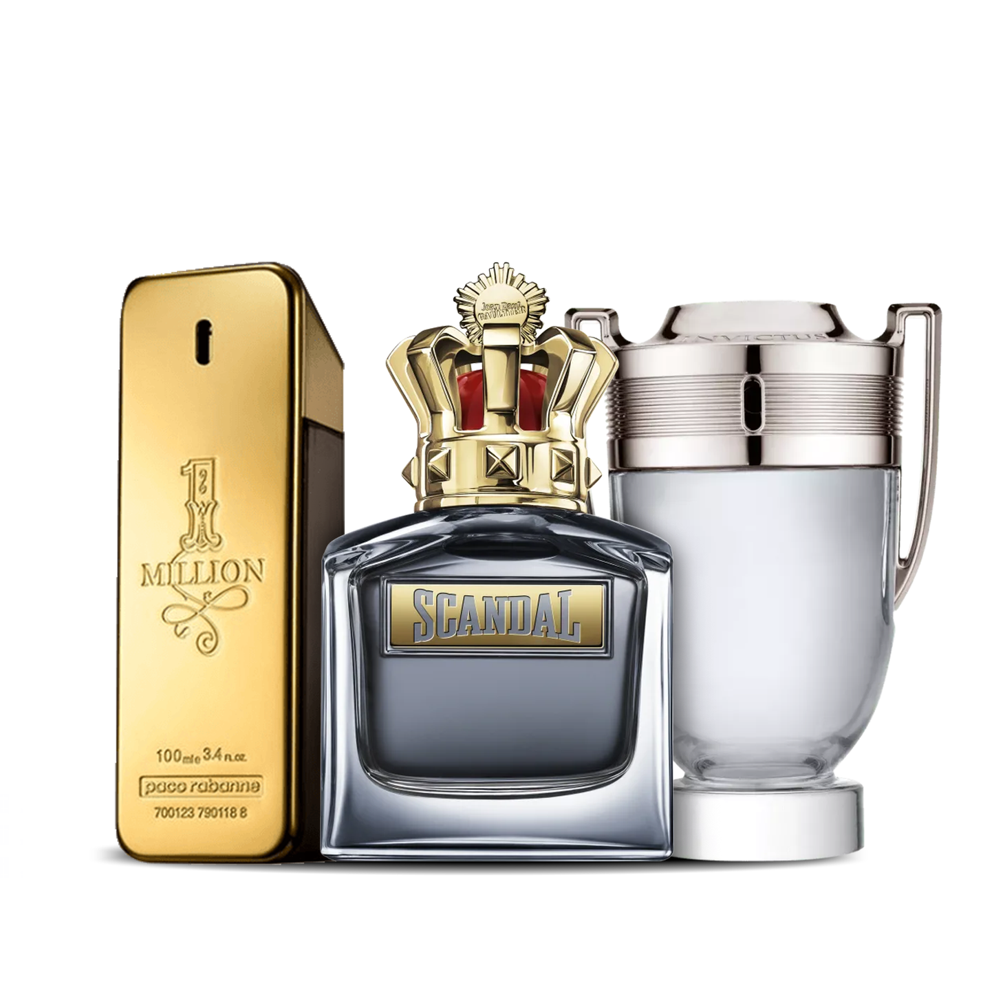 Komplet 3 parfumov | Invictus + Scandal Men + One Million 100 ml