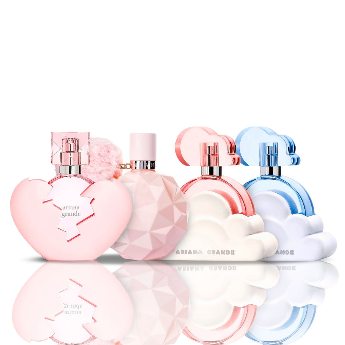 Komplet 4 parfumov | Ari + Cloud + Cloud Pink + Thank U Next Ariana Grande 100 ml
